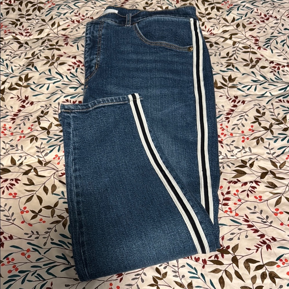 LOFT Modern Skinny Blue Jeans